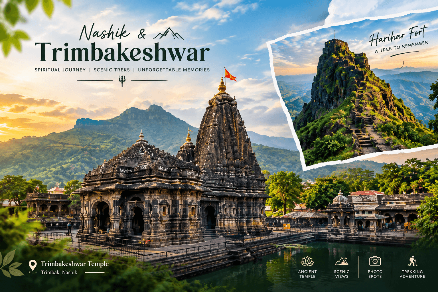 Nashik and Trimbakeshwar destination photograph